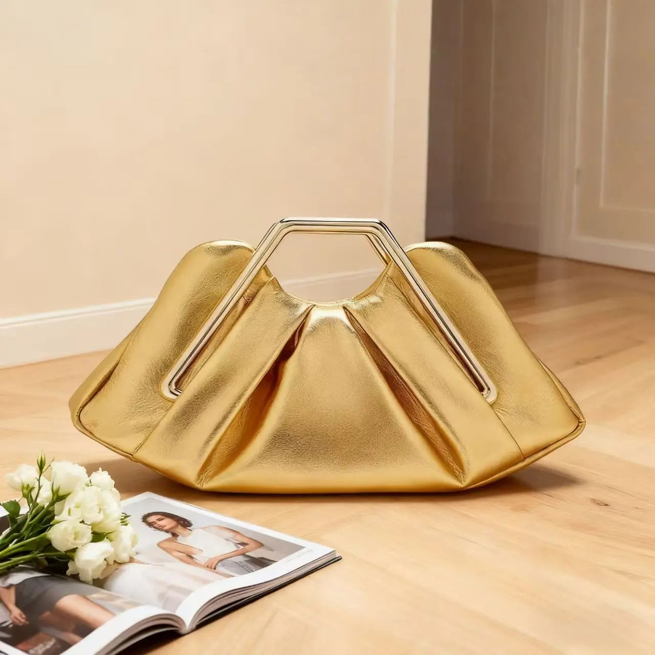 Soft Cloud Hobo Bag - Women's Retro Crossbody Purse for Daily Styling Handbags The