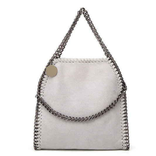 Chain Strap Bucket Bag - Women's Soft Designer Shoulder Purse for Daily Wear Handbags The