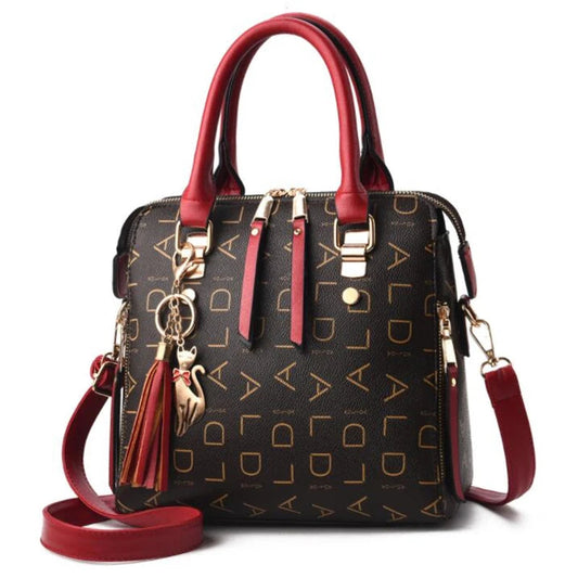Tassel Tote Handbag - Women's Designer Carryall for Daily Wear & Commuting Handbags The