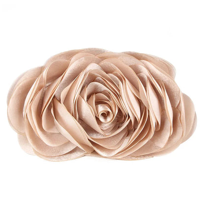 Floral Embroidered Bridal Clutch - Women's Wedding Evening Purse Handbags The