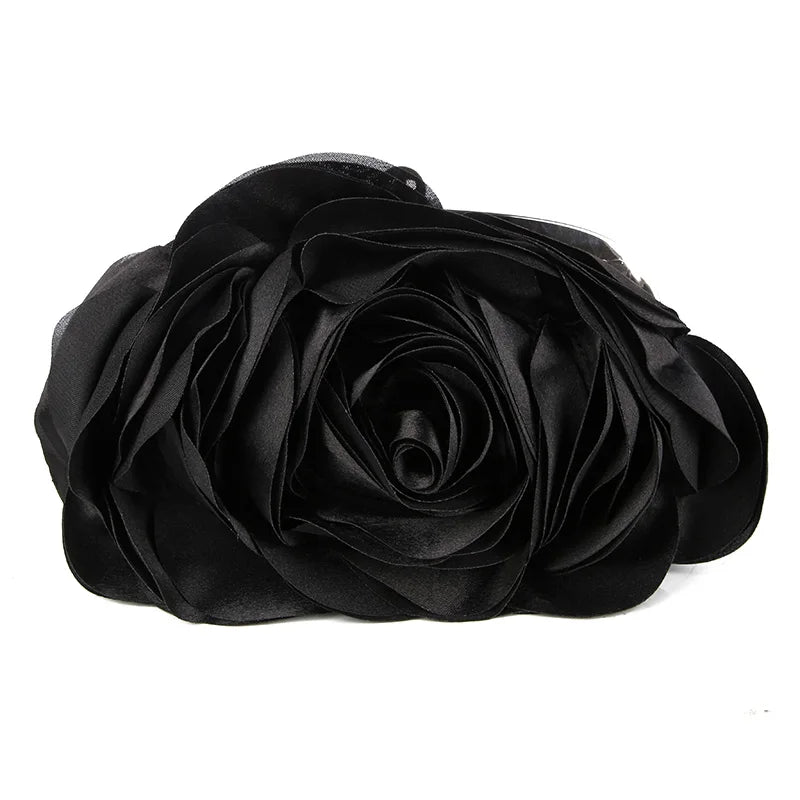 Floral Embroidered Bridal Clutch - Women's Wedding Evening Purse Handbags The