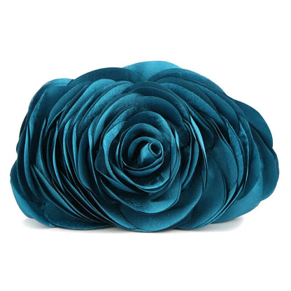 Floral Embroidered Bridal Clutch - Women's Wedding Evening Purse Handbags The