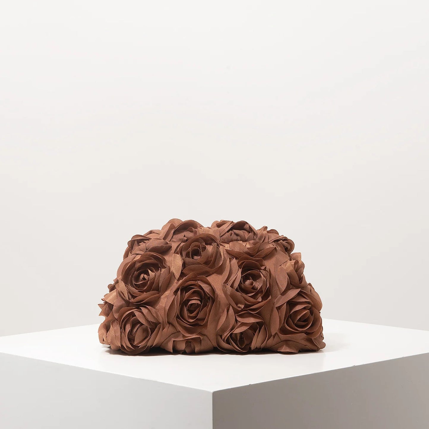Floral Gala Clutch Bag - Women's Party & Wedding Evening Purse Handbags The