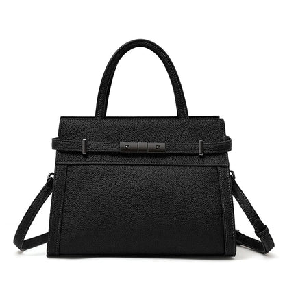 First Layer Cowhide Tote - Women's Genuine Leather Work Bag for Everyday Elegance Handbags The