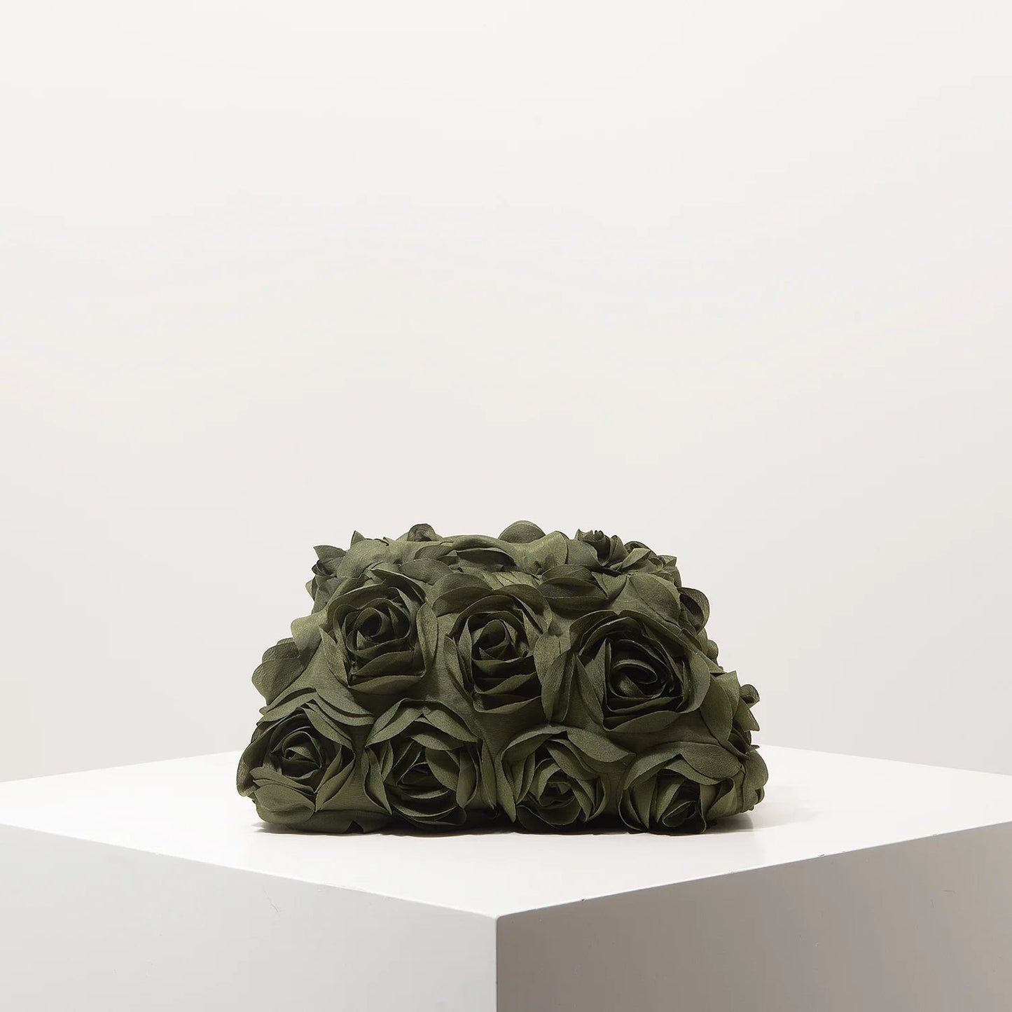 Floral Gala Clutch Bag - Women's Party & Wedding Evening Purse Handbags The