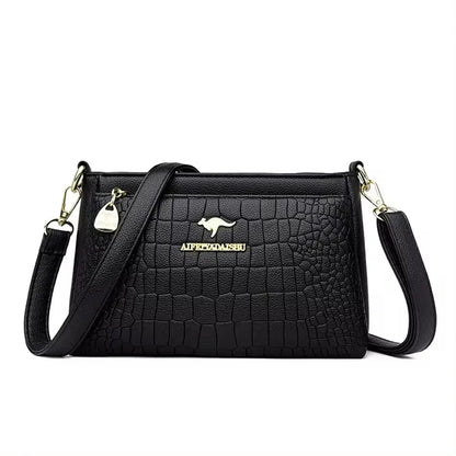 Vintage PU Leather Tote - Women's Large-Capacity Shoulder Bag for Daily Wear Handbags The