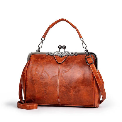 Soft Hobo Shoulder Bag - Women's Minimalist Leather Purse for Everyday Carry Handbags The
