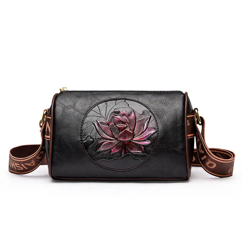 Vintage PU Leather Tote - Women's Large-Capacity Shoulder Bag for Daily Wear Handbags The