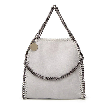 Chain Strap Bucket Bag - Women's Soft Designer Shoulder Purse for Daily Wear Handbags The