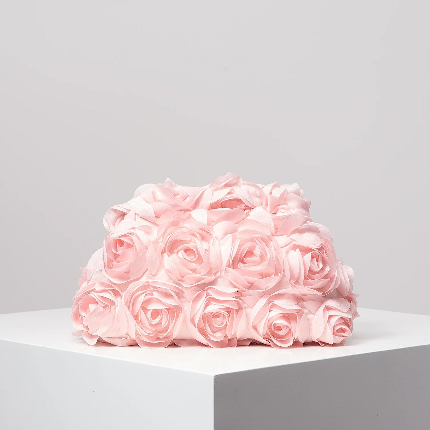 Floral Gala Clutch Bag - Women's Party & Wedding Evening Purse Handbags The