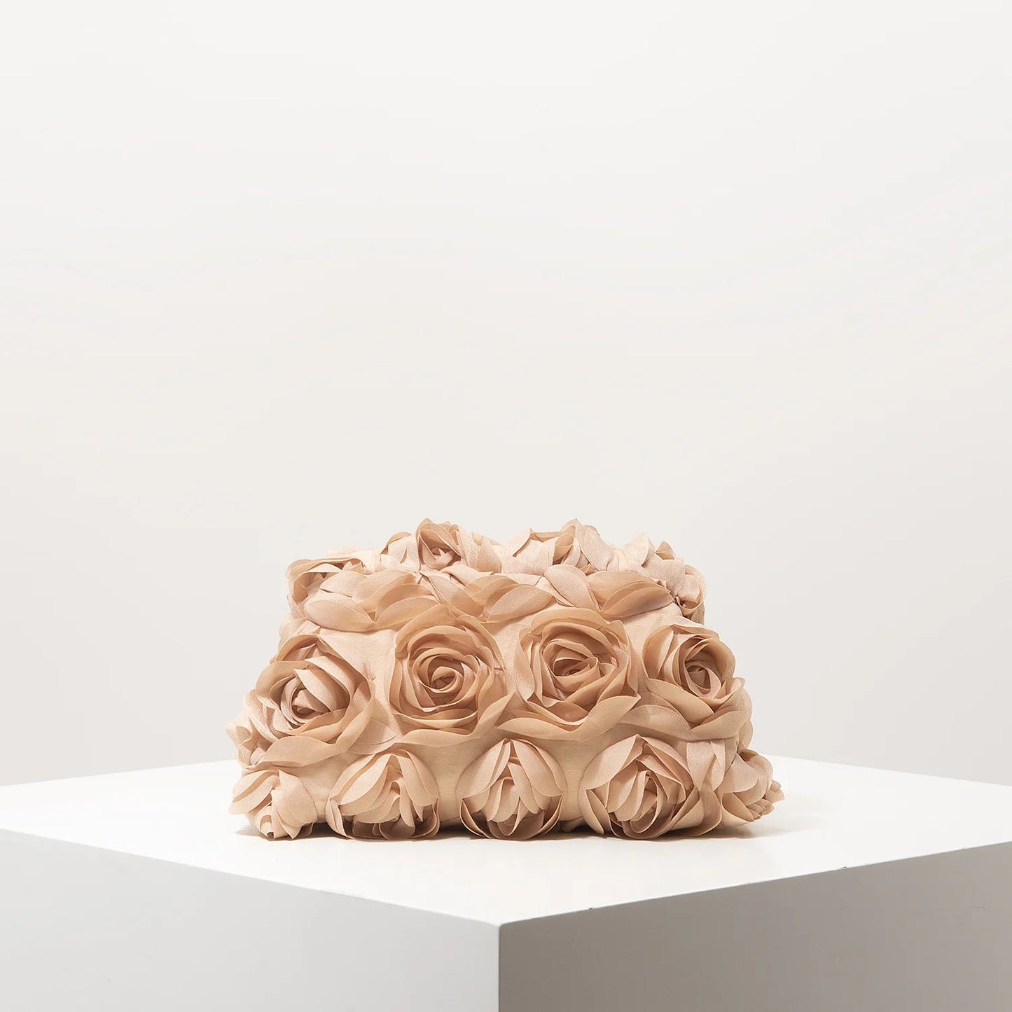 Floral Gala Clutch Bag - Women's Party & Wedding Evening Purse Handbags The