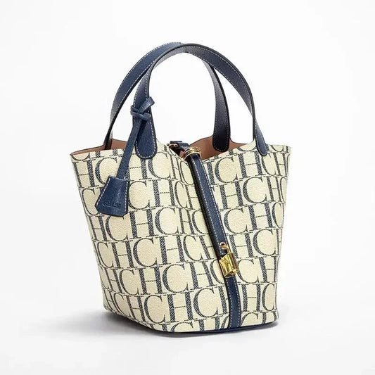 Letter Print Bucket Bag - Women's Large-Capacity Shoulder Handbag for Travel Handbags The