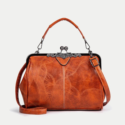 Soft Hobo Shoulder Bag - Women's Minimalist Leather Purse for Everyday Carry Handbags The