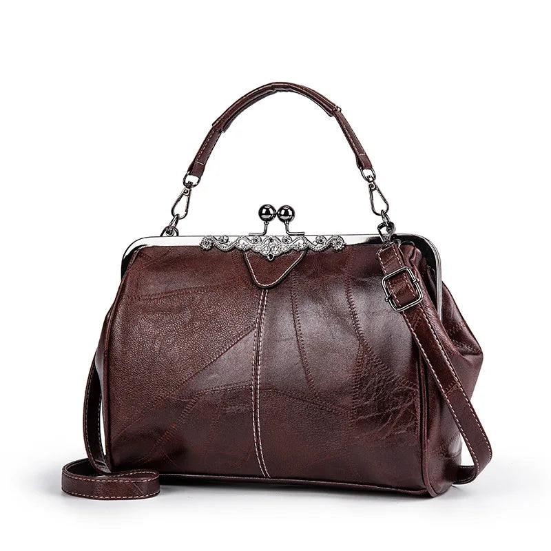 Soft Hobo Shoulder Bag - Women's Minimalist Leather Purse for Everyday Carry Handbags The