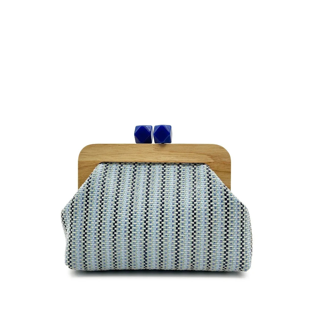 Striped PP Straw Shell Bag - Women's Summer Crossbody Purse for Beach Days Handbags The