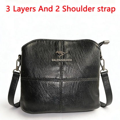 Vintage PU Leather Tote - Women's Large-Capacity Shoulder Bag for Daily Wear Handbags The