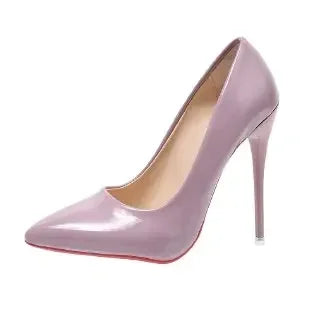 Pointed-Toe 12CM Stiletto Pumps - Women's Dress for Weddings - Handbags The