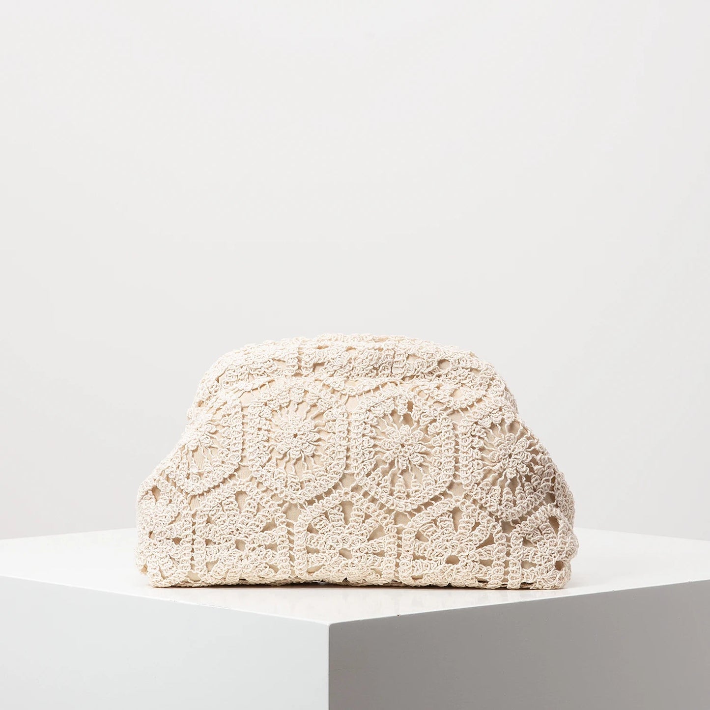 Bohemian Woven Straw Clutch Bag - Women's Holiday & Beach Purse Handbags The