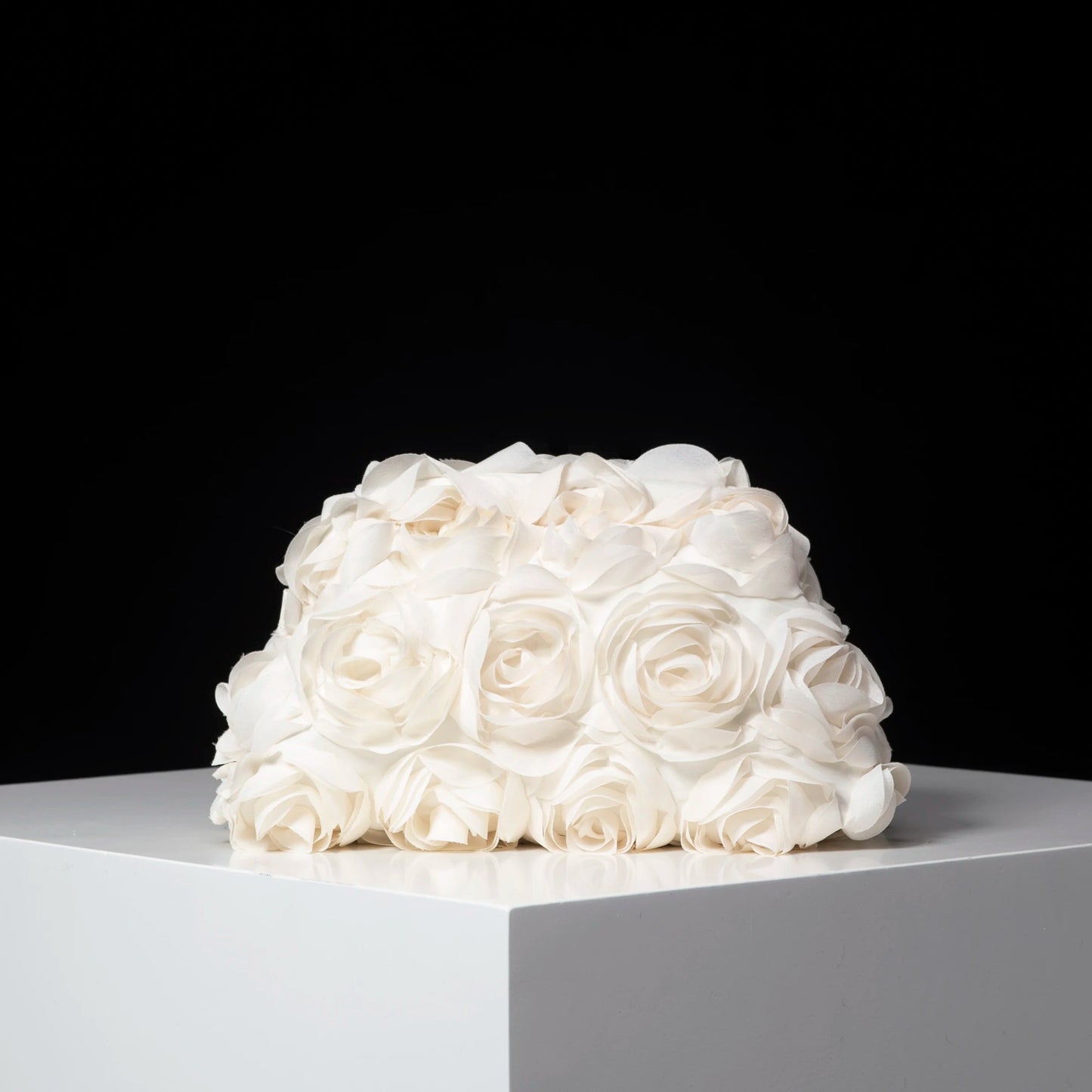 Floral Gala Clutch Bag - Women's Party & Wedding Evening Purse Handbags The