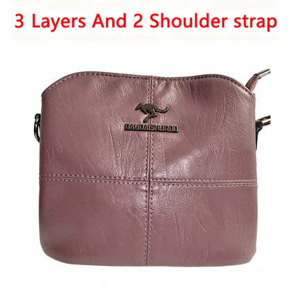 Vintage PU Leather Tote - Women's Large-Capacity Shoulder Bag for Daily Wear Handbags The