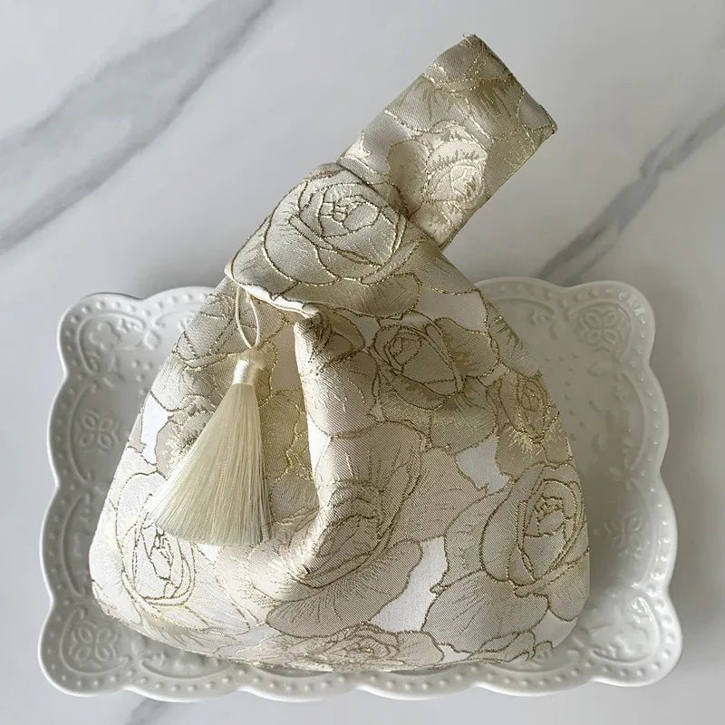 Chinese Embroidered Evening Bag - Women's Elegant Shoulder Purse for Weddings Handbags The