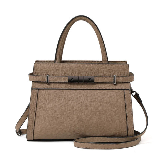 First Layer Cowhide Tote - Women's Genuine Leather Work Bag for Everyday Elegance Handbags The