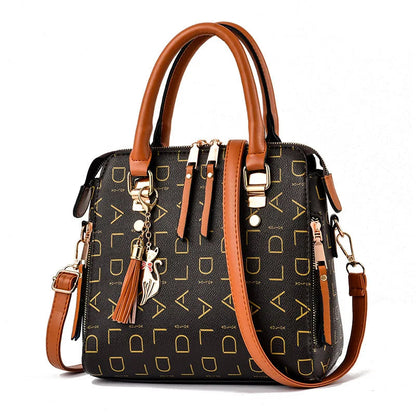 Tassel Tote Handbag - Women's Designer Carryall for Daily Wear & Commuting Handbags The