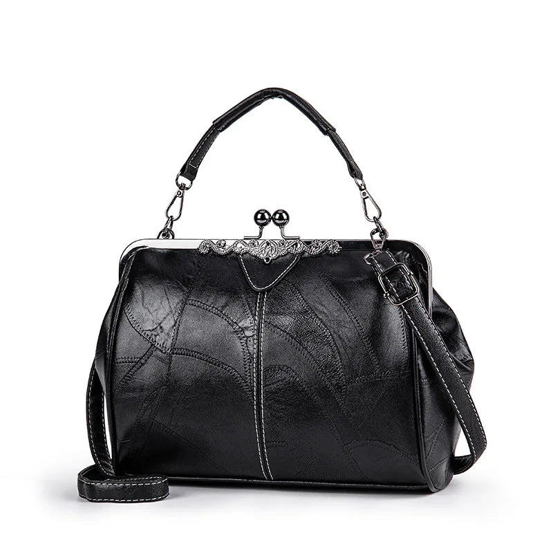 Soft Hobo Shoulder Bag - Women's Minimalist Leather Purse for Everyday Carry Handbags The