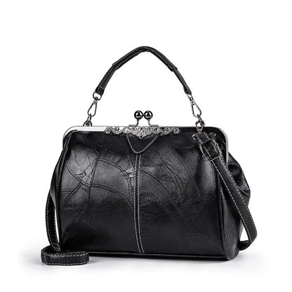 Soft Hobo Shoulder Bag - Women's Minimalist Leather Purse for Everyday Carry Handbags The
