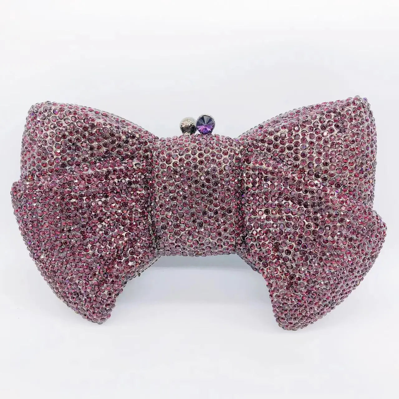 Rhinestone Banquet Clutch Bag - Women's Crystal Evening Purse Handbags The