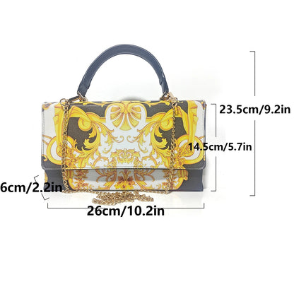 Structured Box Crossbody Bag - Women's Modern Handbag for Commuting & Gifts Handbags The