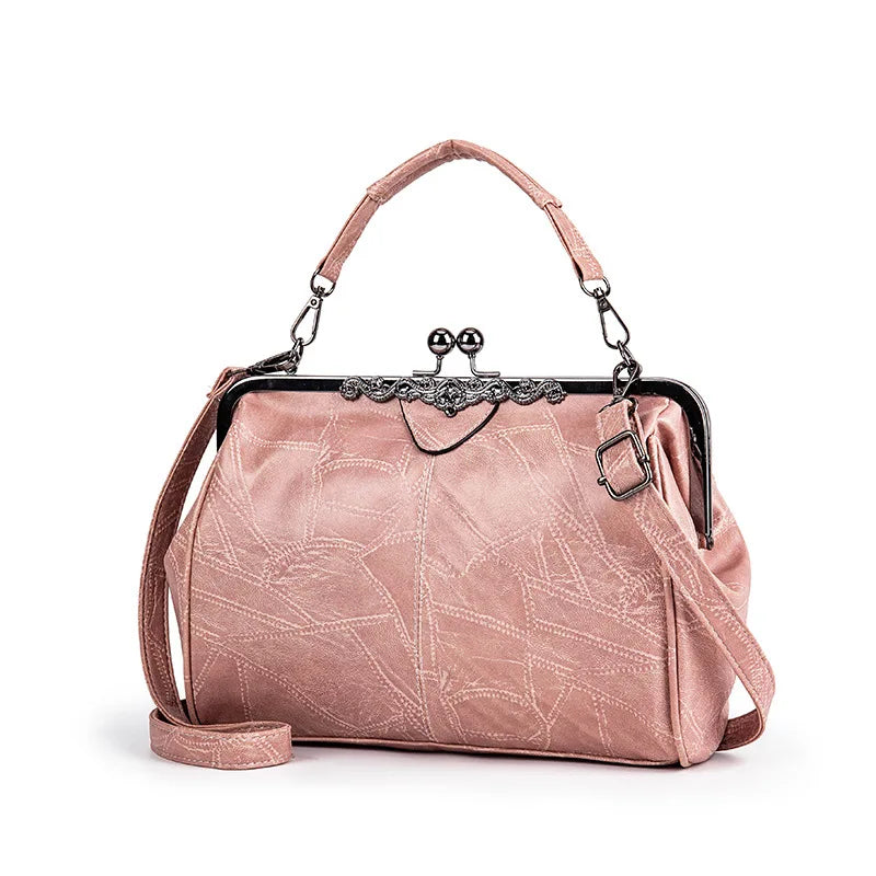 Soft Hobo Shoulder Bag - Women's Minimalist Leather Purse for Everyday Carry Handbags The