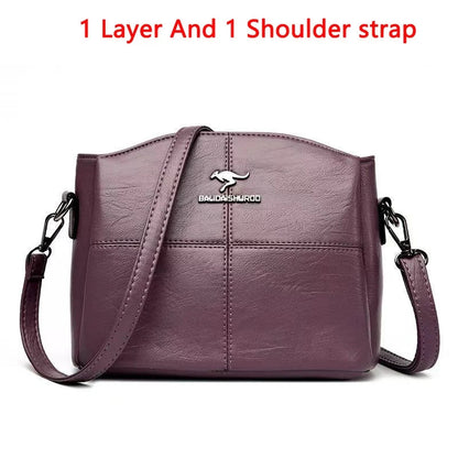 Vintage PU Leather Tote - Women's Large-Capacity Shoulder Bag for Daily Wear Handbags The