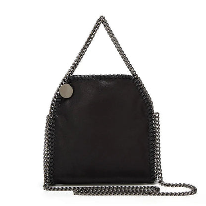 Chain Strap Bucket Bag - Women's Soft Designer Shoulder Purse for Daily Wear Handbags The