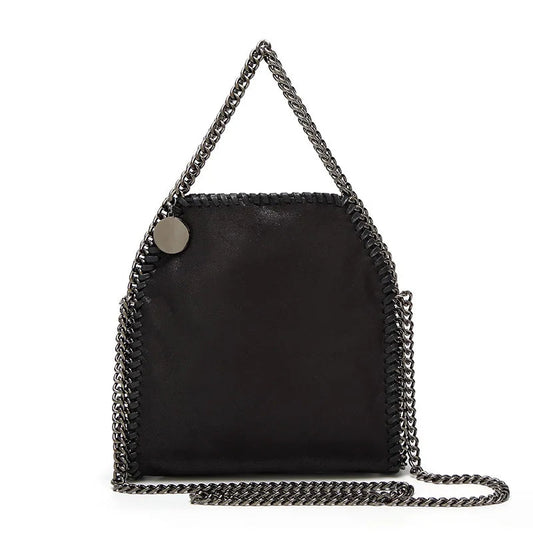 Chain Strap Bucket Bag - Women's Soft Designer Shoulder Purse for Daily Wear Handbags The