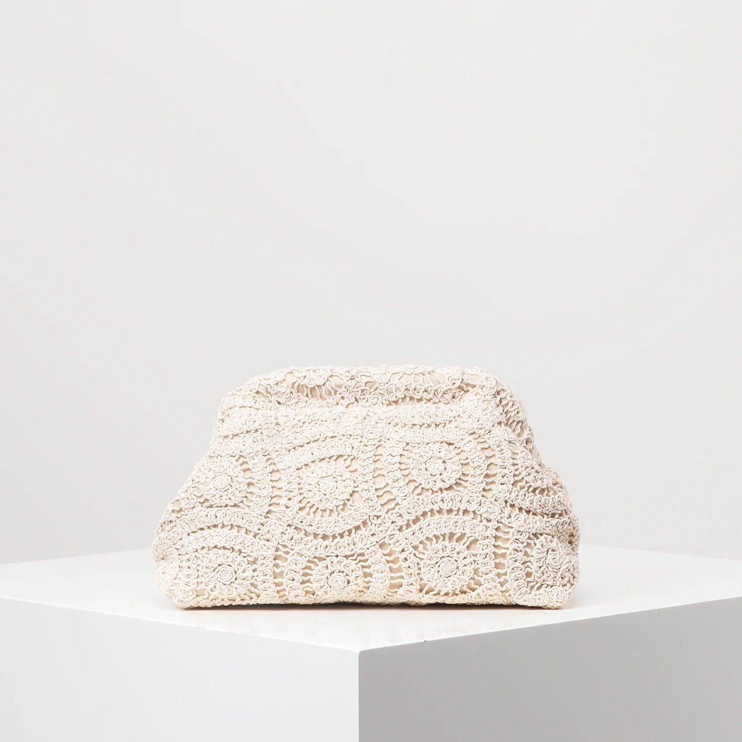 Bohemian Woven Straw Clutch Bag - Women's Holiday & Beach Purse Handbags The