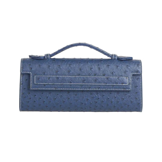 Ostrich Texture Crossbody Bag - Women's Luxe Pouch Purse for Daily Styling Handbags The