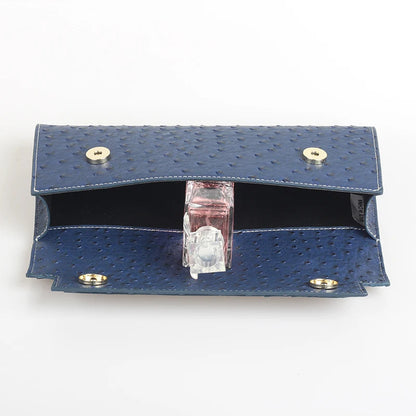 Ostrich Texture Crossbody Bag - Women's Luxe Pouch Purse for Daily Styling Handbags The